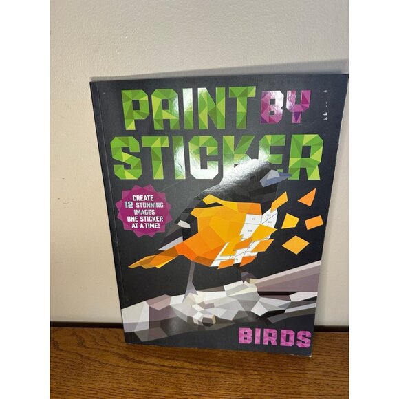 Paint by Sticker (Official): Birds: Create 12 Stunning Images NEW - Picture 1 of 3